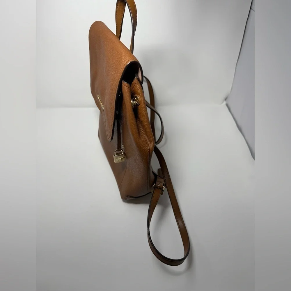 Michael Kors Brown Leather Backpack